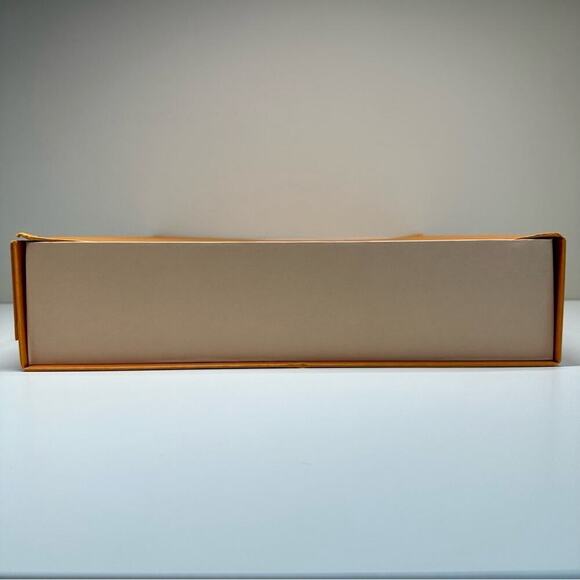 Louis Vuitton | Flat Storage Box | Orange | 14.75 W x 13.75 H x 3.4 D inch - Picture 4 of 16